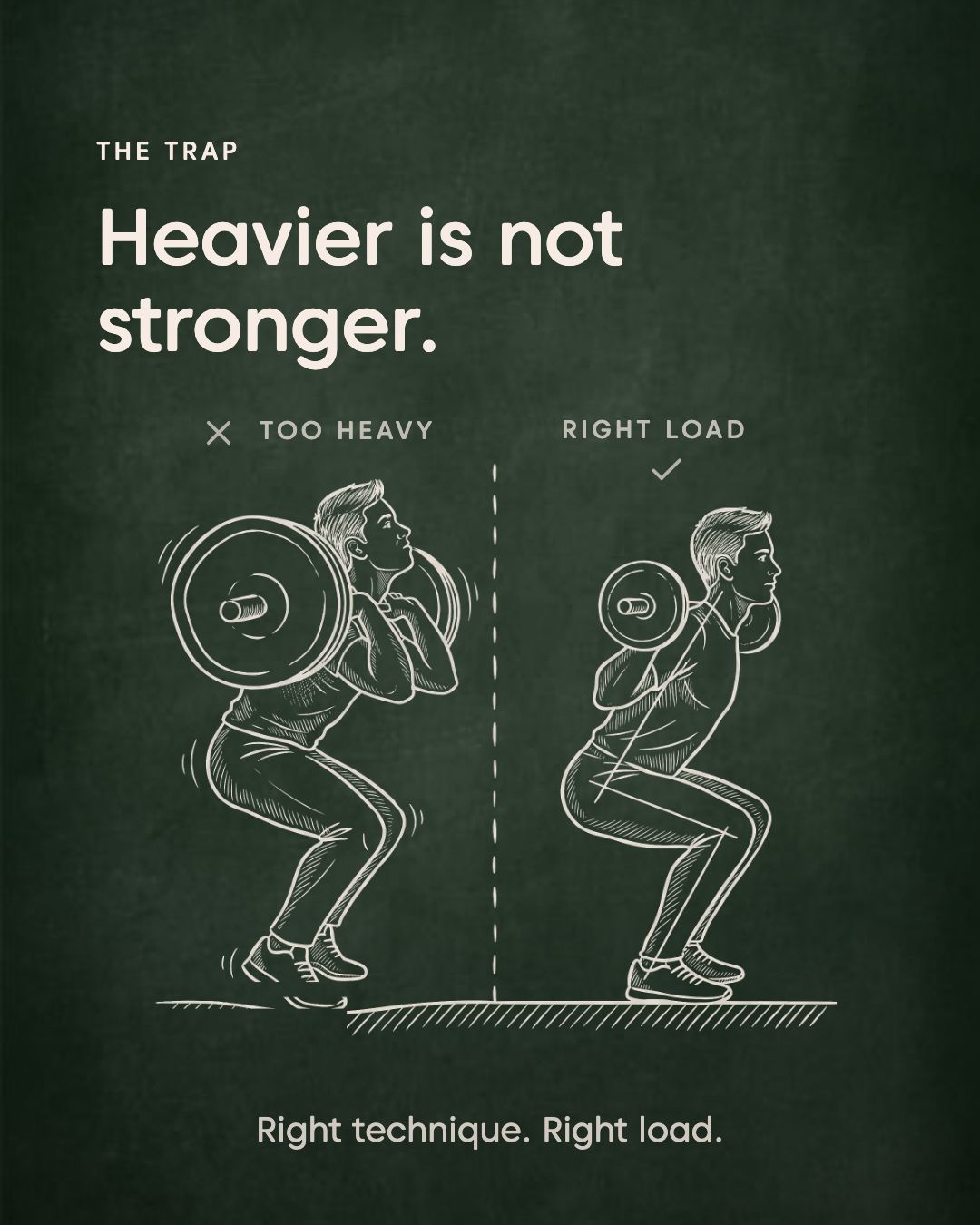 Slide 6, heavier is not stronger